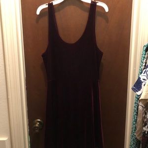 Velvet Skater Dress